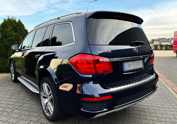 Mercedes-Benz GL cena 168999 przebieg: 124359, rok produkcji 2013 z Tomaszów Lubelski małe 781